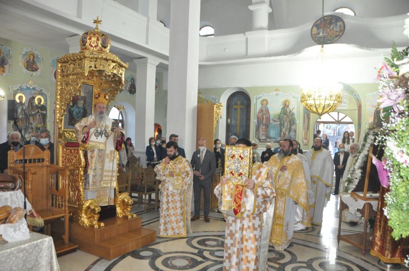 Ἡ ἑορτή τοῦ ἁγίου Γεωργίου τοῦ τροπαιοφόρου στόν Ξηροπόταμο